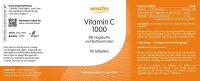 woscha Vitamin C 1000mg mit Hagebutte und Bioflavonoide...