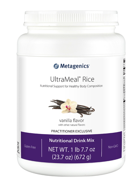Metagenics UltraMeal® Rice Reisprotein-Shake Vanille 672g