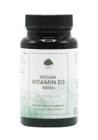 G&G Vitamins Vegan Vitamin D3 1000IU 120 veg. Kapseln