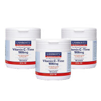 [3er Pack] Lamberts Vitamin C Time Release 1000mg 180...