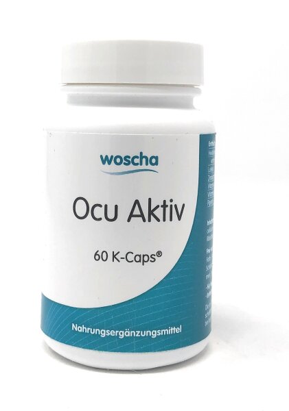 woscha Ocu Aktiv 60 K-Caps (26g) (vegan)
