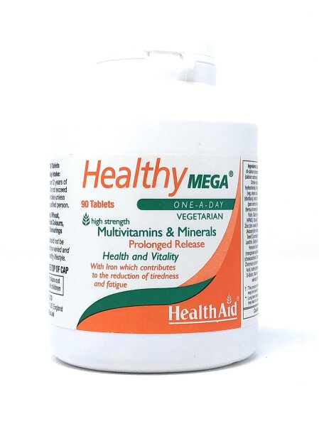 HealthAid Healthy Mega® Multivitamin One-a-Day Prologed Release (verz. Freisetzung) 90 Tabletten