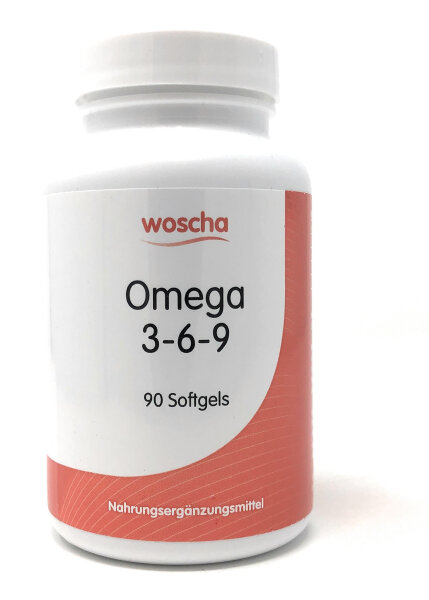 woscha Omega 3-6-9 90 Softgels (123g)