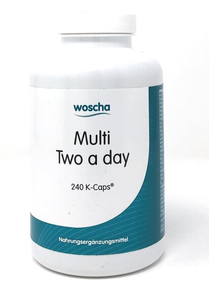 woscha Multi Two a Day 240 Embo-CAPS® (203g)