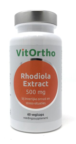 VitOrtho Rhodiola Extract 500mg 60 veg. Kapseln