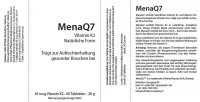Springfield Nutraceuticals MenaQ7 Vitamin K2 Menaquinon-7...