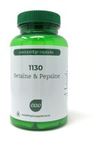 AOV 1130 Betaine & Pepsine (Betain HCl 640mg / Pepsin 45mg) 120 veg. Kapseln