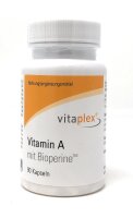 Vitaplex Vitamin A 1.000 RE mit Bioperine 90 veg. Kapseln