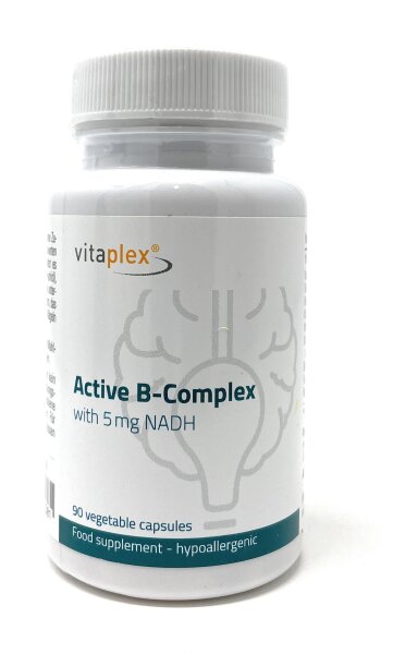 Vitaplex Active B-Complex mit 5 mg NADH 90 Kapseln