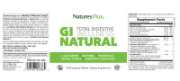 Natures Plus GI Natural™ Total Digestive Wellness 90 Tabletten