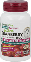 Natures Plus Herbal Actives Ultra Cranberry 1500mg...