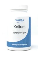 woscha KALIUM 120 Embo-Kaps (100g) (vegan)