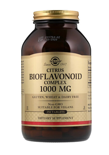 Solgar Citrus Bioflavonoid Complex 250 Tabletten