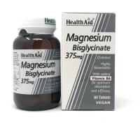 HealthAid Magnesium Bisglycinate 375mg with B6 60...