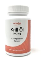 woscha Krill Öl 500mg 60 Softgels (30g)