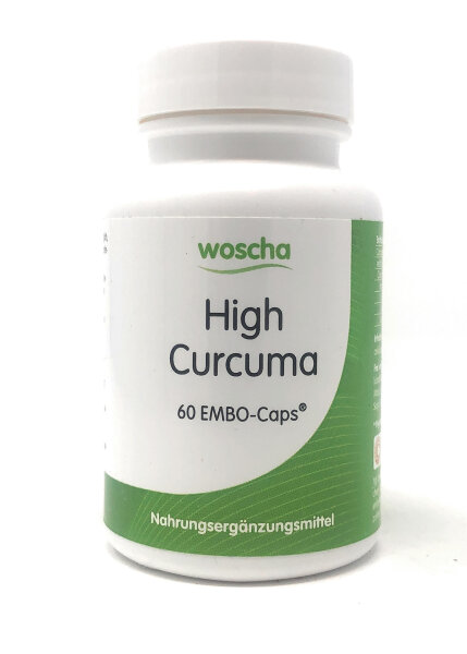 woscha High Curcuma 60 Embo-CAPS® (vegan)