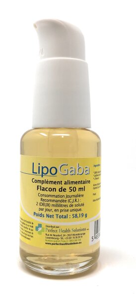 Perfect Health Solutions LipoGABA (gamma Aminobuttersäure) 50ml Flasche