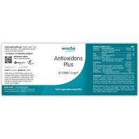 woscha Antioxidans Plus 60 K-Caps (34g) (vegan)