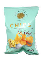 (3er Set) Sal de Ibiza Chips Salt & Vinegar 3x45g Beutel = 135g