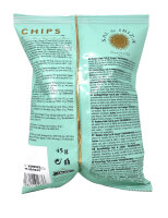 (3er Set) Sal de Ibiza Chips Salt & Vinegar 3x45g Beutel = 135g