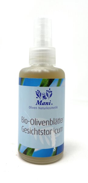 Mani Bläuel Bio-Olivenblätter Gesichtstonikum 100 ml