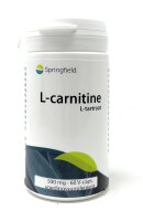 Springfield L-Carnitine L-Tartraat (340mg L-Carnitin) 60 Kapseln (vegan)