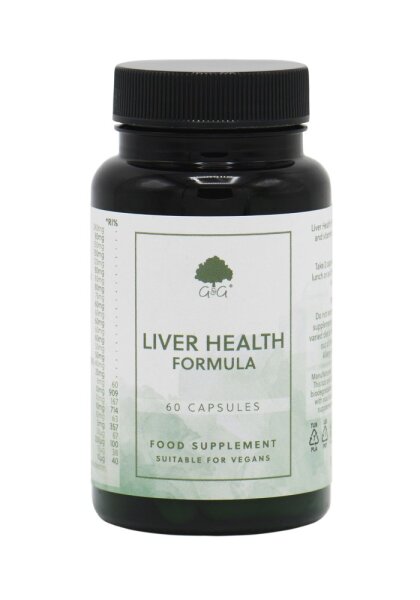 G&G Vitamins Liver Health Formula 60 veg. Kapseln (48g) (vegan)