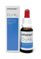 orthomed fit Vitamin D3 + K2 Tropfen 20ml