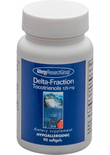 Allergy Research Group Delta-Fraction Tocotrienols 125mg 90 Softgels