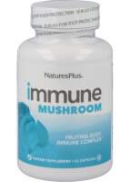 Natures Plus Immune Mushroom 60 veg. Kapseln