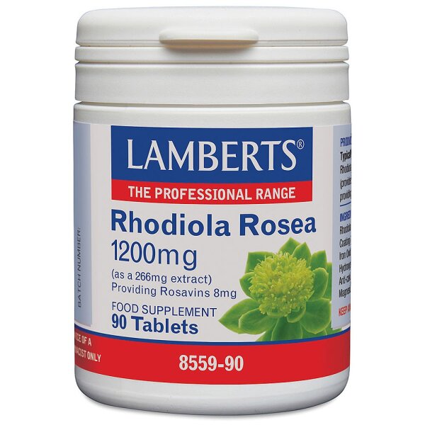 Lamberts Rhodiola Rosea 1200mg 90 Tabletten
