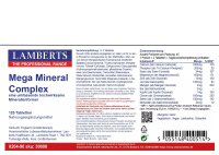 Lamberts Mega Mineral Complex 90 Tabletten (vegan)