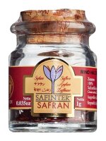 Safinter Saffron Filaments Glass Jar - 1g