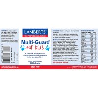 Lamberts Healthcare Multi-Guard for Kids (Kinder-Multivitamin) 100 Kautabletten