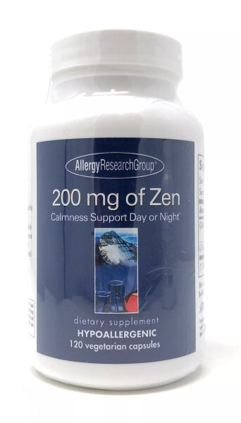 Allergy Research Group 200 mg of Zen (Theanin & GABA) 120 veg. Kapseln