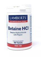 Lamberts Healthcare Ltd. Betaine HCl with Pepsin 180...
