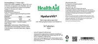 HealthAid HyaluroVit (150 Hyaluronsäure) 30 veg....