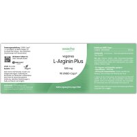 woscha L-Arginin Plus 90 K-Caps® (54g) (vegan)
