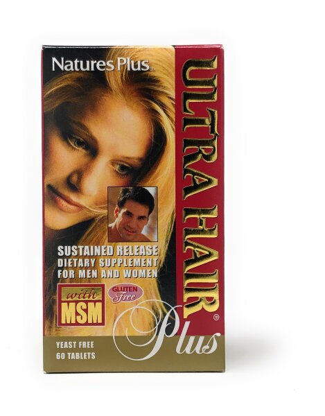 Natures Plus Ultra Hair Plus 60 Tabletten S/R verz. Freisetzung (121,6g)