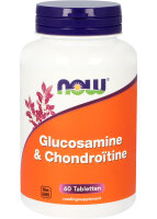 NOW Foods Glucosamine & Chondroitin 60 Tabletten