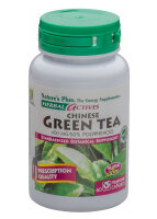 Natures Plus Chinese Green Tea 400 mg 60 veg. Kapseln (vegan)