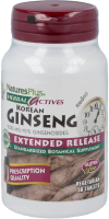 Natures Plus Herbal Actives Korean Ginseng 1000mg...