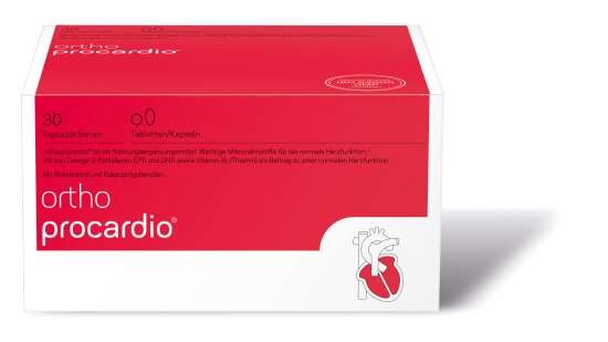 orthomed orthoprocardio Tabletten/Kapseln 30 Tagesportionen (30x 6,2g = 186g)