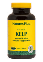 Natures Plus Kelp (Seetang 150mcg Jod) 300 Tabletten...