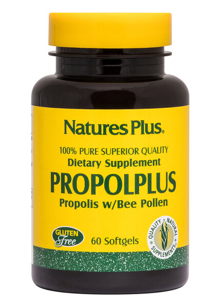 Natures Plus PropolPlus Propolis 60 Weichgelatinekapseln (46,4g)