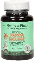 Natures Plus Papaya Enzyme Chewable 180 Kautabletten (79g)