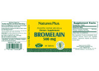 Natures Plus Bromelain 500mg (300 GDU/gram) 90 Tabletten