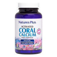 Natures Plus Activated Coral Calcium (Korallen-Kalzium a. Okinawa) 90 veg. Kapseln