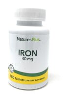 Natures Plus Iron 40mg (2 Tabletten) (als Eisen...
