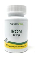 Natures Plus Iron 40mg (2 Tabletten) (als Eisen...